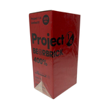 2013 Bearbrick Project 1/6 Limited Black/Clear Red 400% Figure