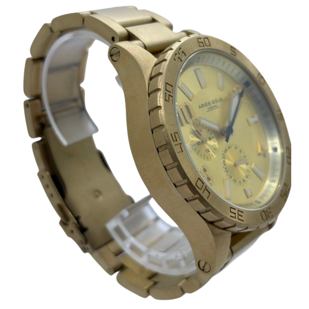Aries Gold Inspire Pioneer 707 47mm Quartz Steel Watch