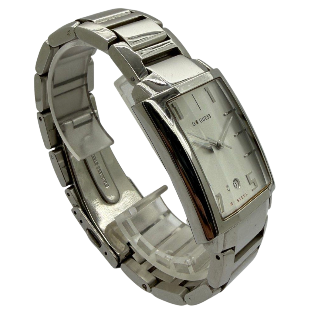Guess Steel 31mm Quartz Silver Dial Watch