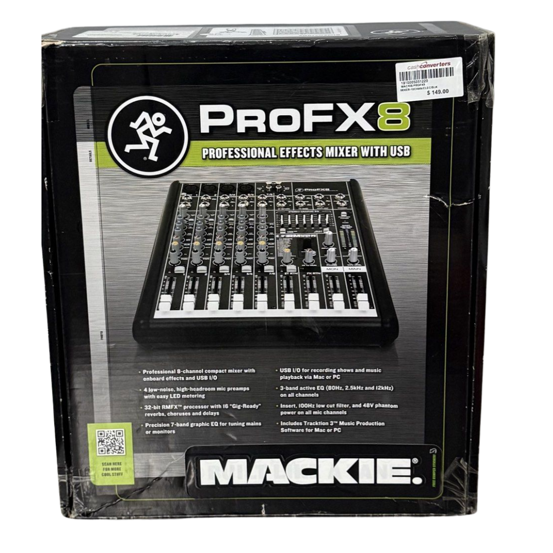 Mackie PROFX8 -8 Channel Mixer
