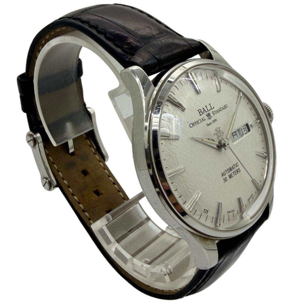 Ball Trainmaster Eternity Silver NM2080D 39.5mm Automatic Watch