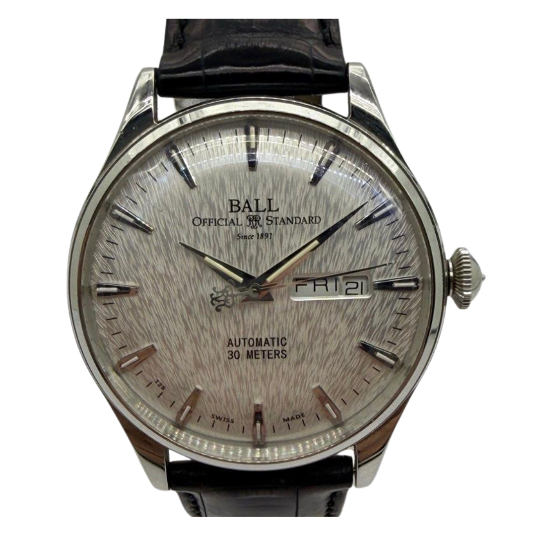 Ball Trainmaster Eternity Silver NM2080D 39.5mm Automatic Watch Secondary image