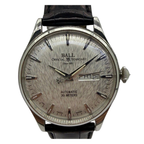 Ball Trainmaster Eternity Silver NM2080D 39.5mm Automatic Watch