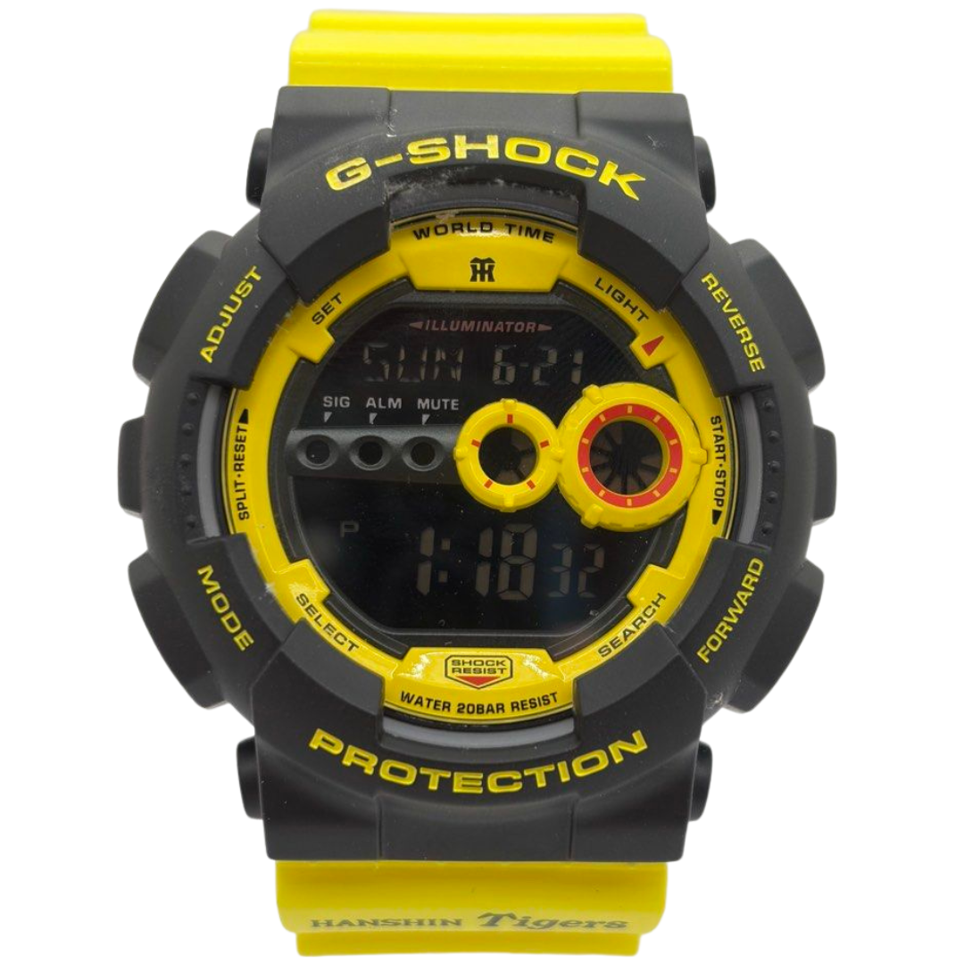 Casio G-Shock X Hanshin Tigers 2022 Limited Model GD-100HT22-9RJ Digital Watch