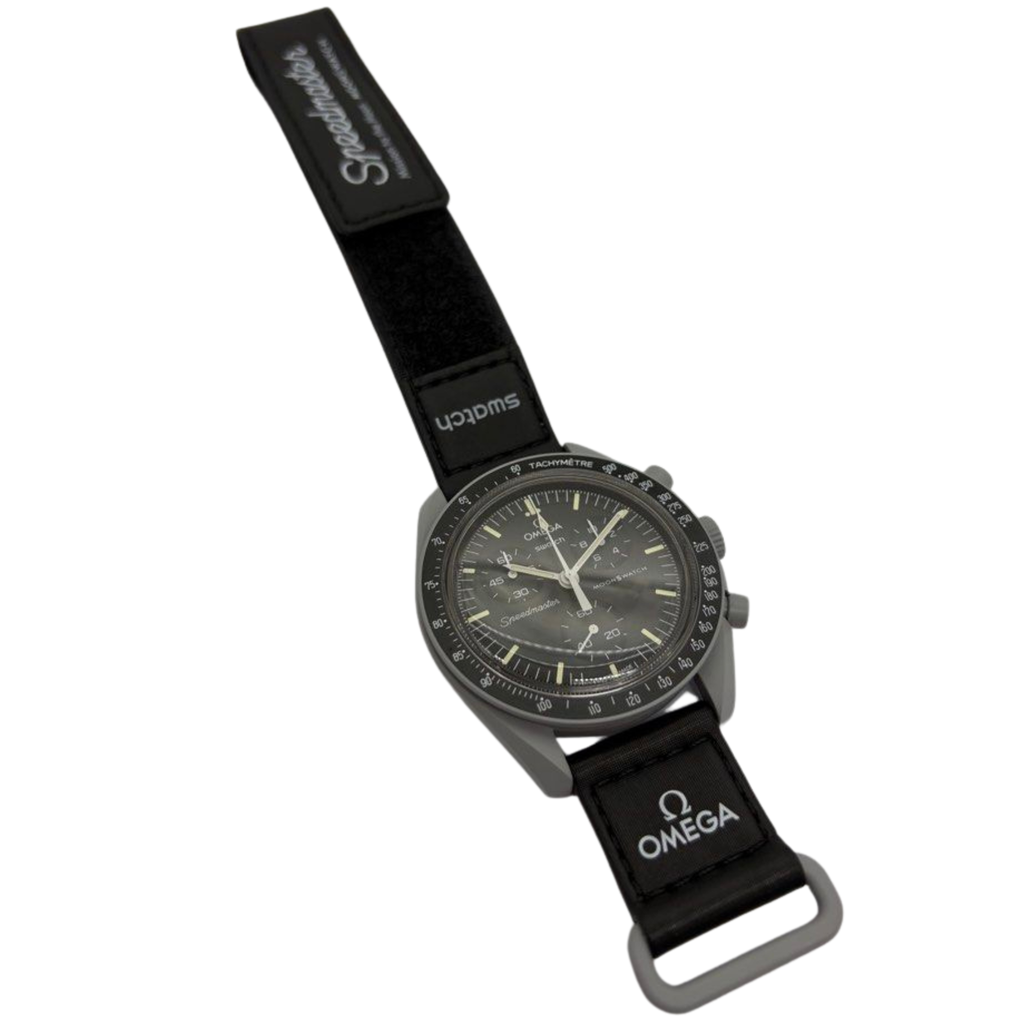 Omega x Swatch “Mission To The Moon” 42mm Quartz Chronograph Watch