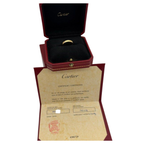 Cartier 750 Yellow Gold Diamond Ring