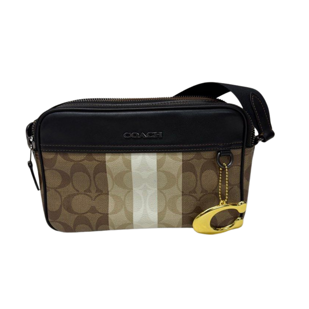 Coach Graham Crossbody Signature Canvas Sling Bag