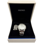 Seiko 5 SNKL15K1 38mm Automatic Silver Dial Steel Watch