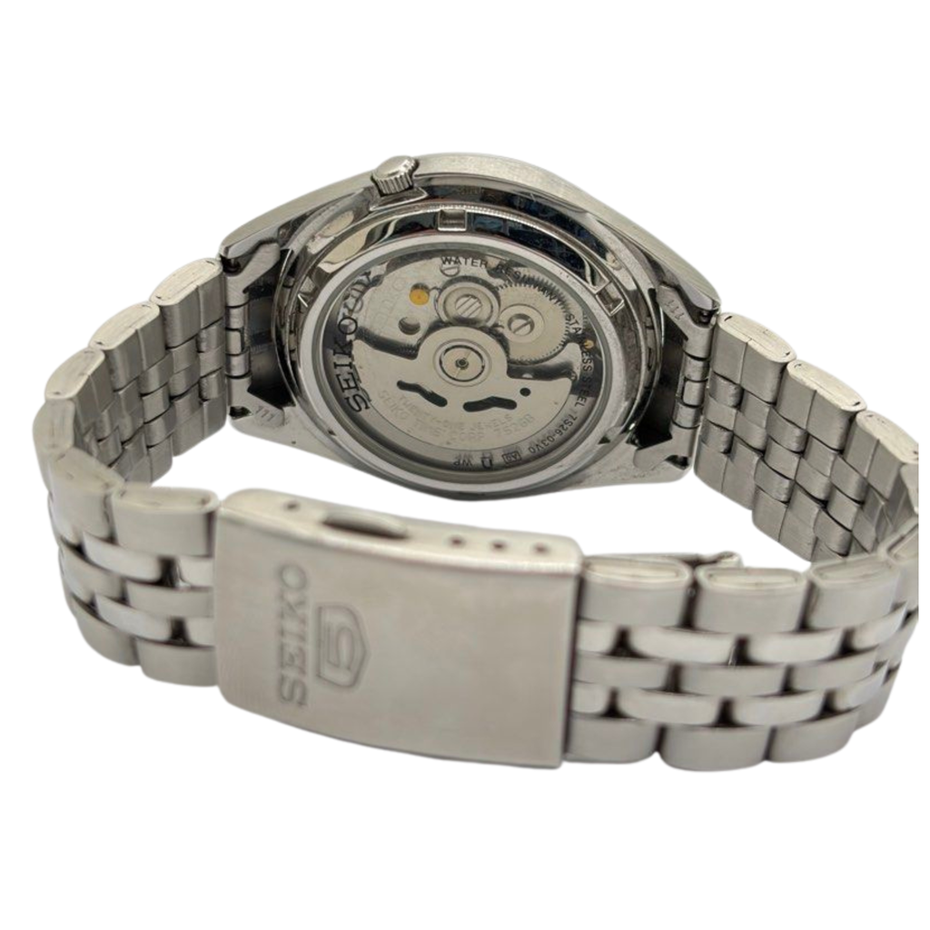 Seiko 5 SNKL15K1 38mm Automatic Silver Dial Steel Watch