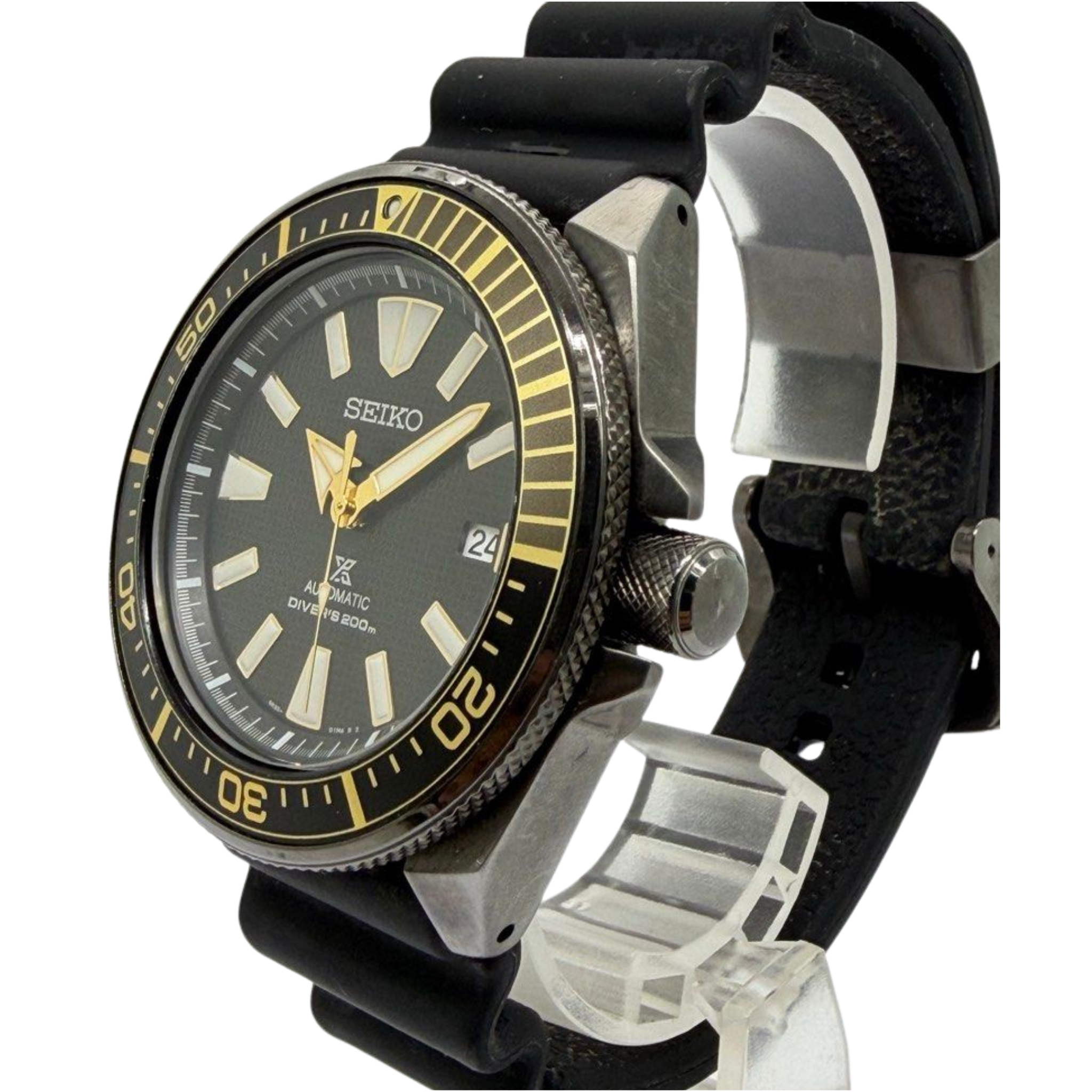 Seiko Prospex Divers SRPB55 43.8mm Automatic Black Dial Watch