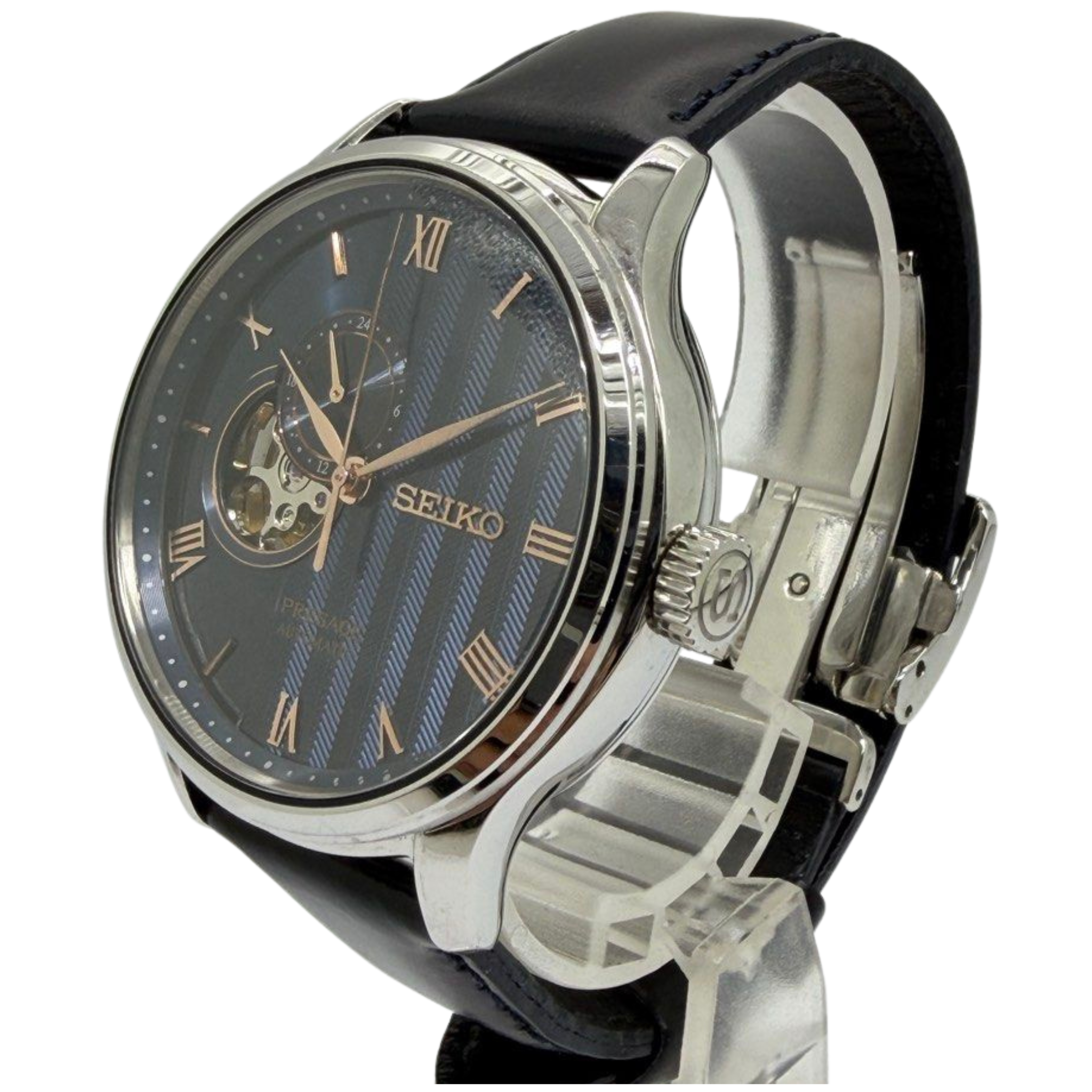 Seiko Presage SARY187 Japanese Garden Series 41.8mm Automatic Blue Dial Watch