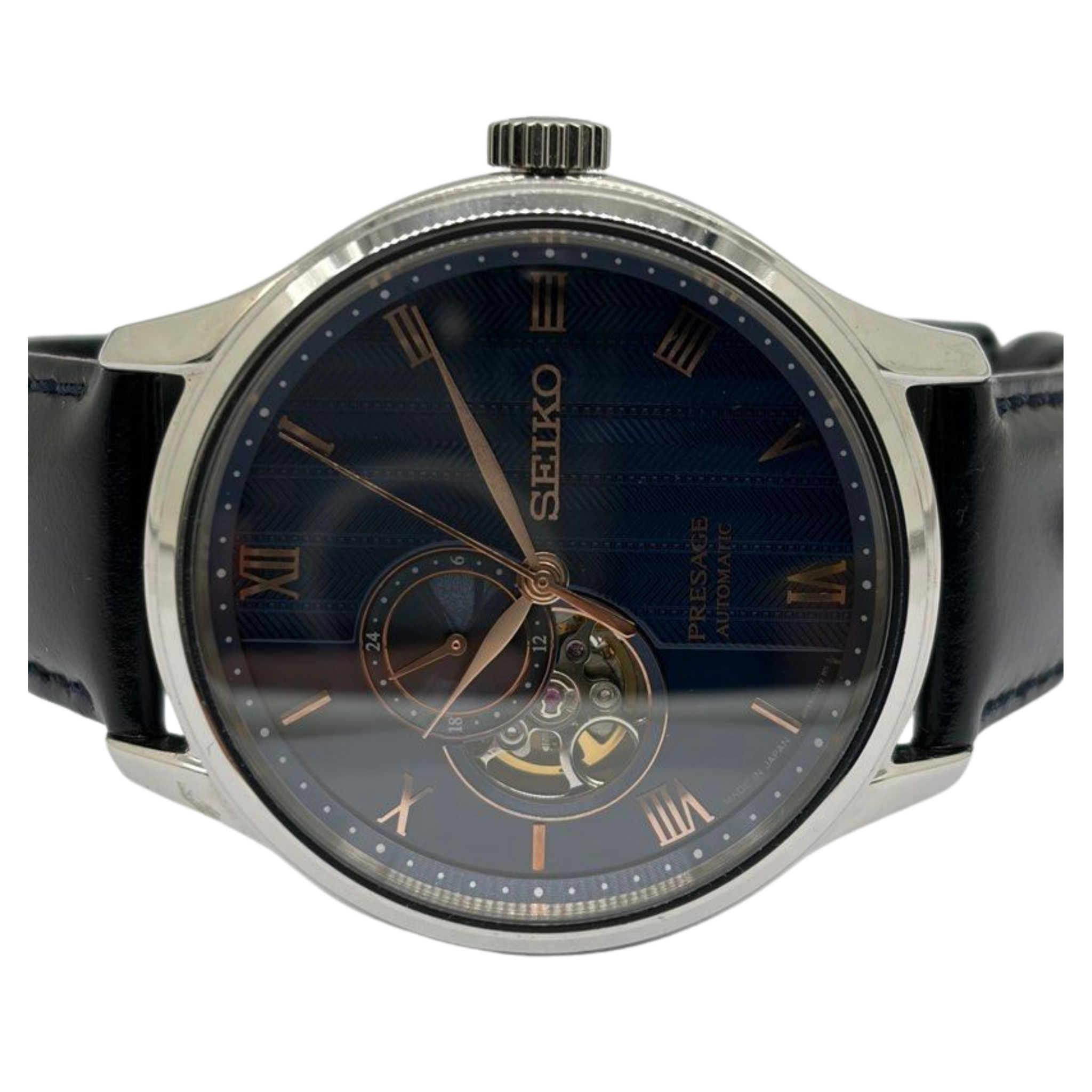 Seiko Presage SARY187 Japanese Garden Series 41.8mm Automatic Blue Dial Watch