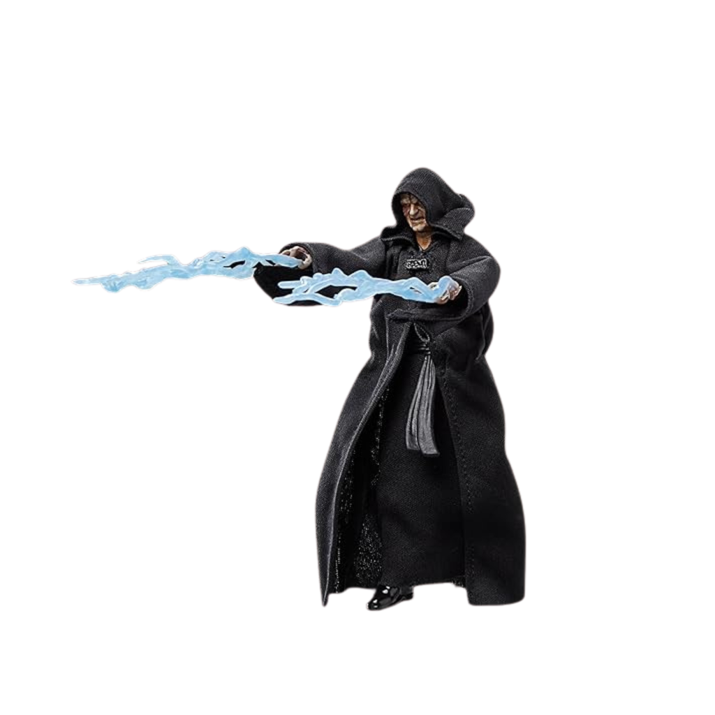 Star Wars The Black Series, Emperor Palpatine and Throne, Return of The Jedi, 6-Inch Collectible Figure