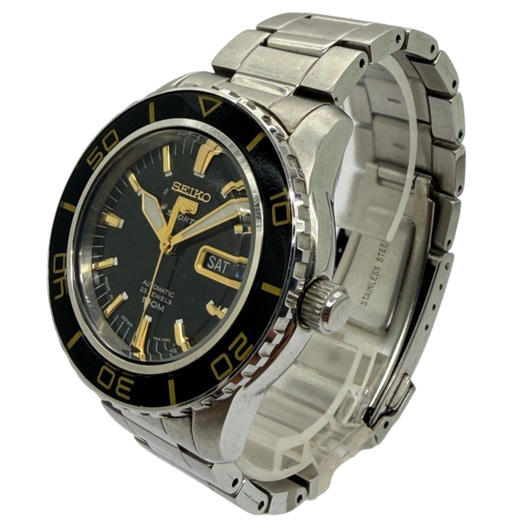 Seiko 5 Sports SNZH57K1 42mm Automatic Black Dial Watch