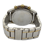 Fossil FS4795 45mm Quartz Chronograph Silver Dial Watch