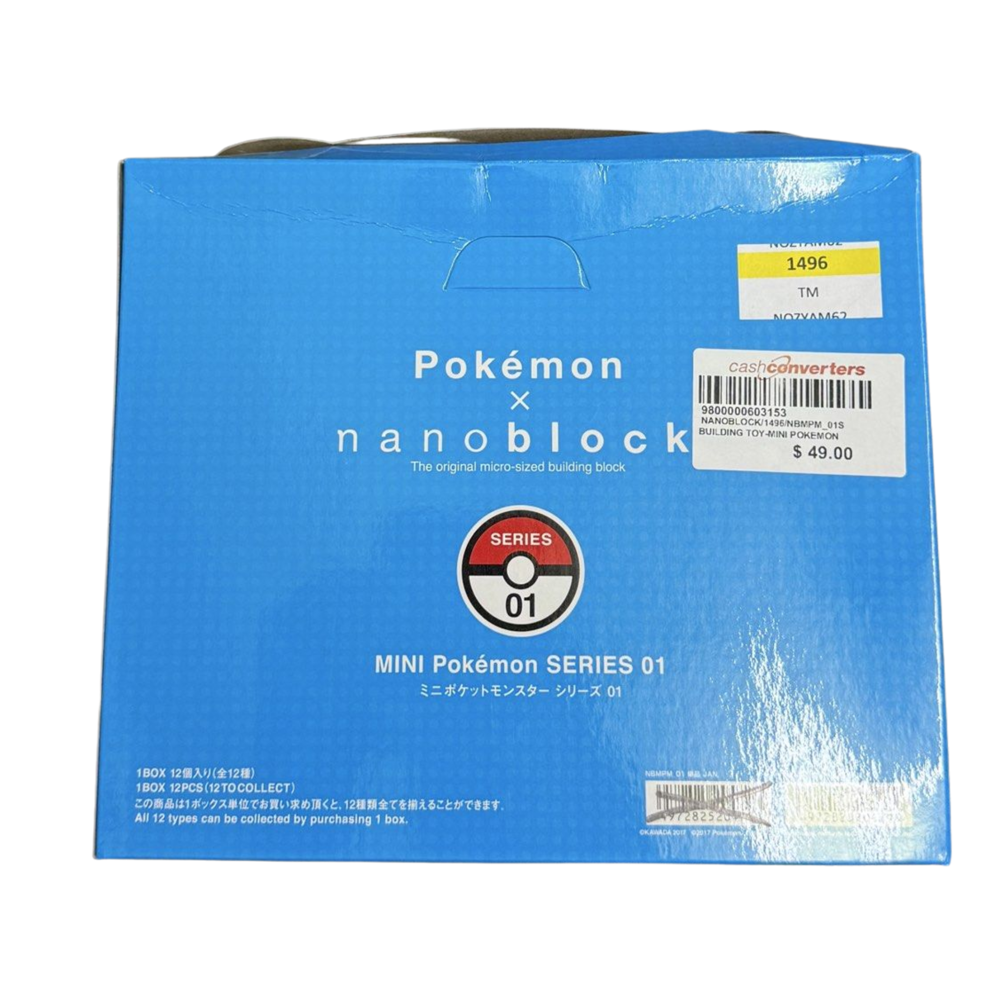 nanoblock NBMPM_01S Mini Pokémon Collection Volume