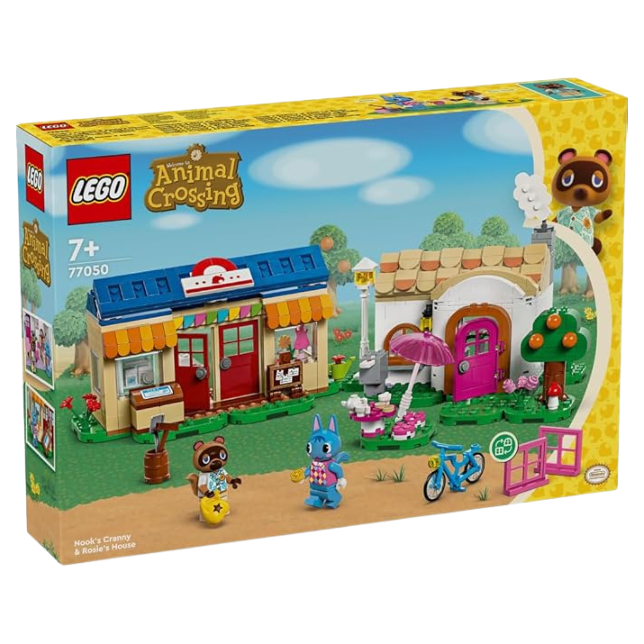 LEGO Animal Crossing Nook’s Cranny & Rosie's House 77050 Buildable Creative Toy for Kids, Birthday Gift for Girls and Boys aged 7 Plus (535 Pieces)