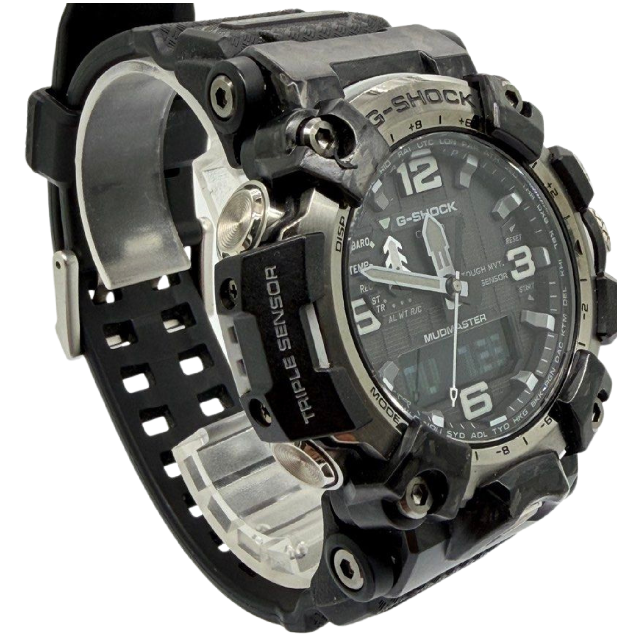 Casio G-Shock Master of G-Land Mudmaster GWG-2000-1A1DR Digital/Analog Watch