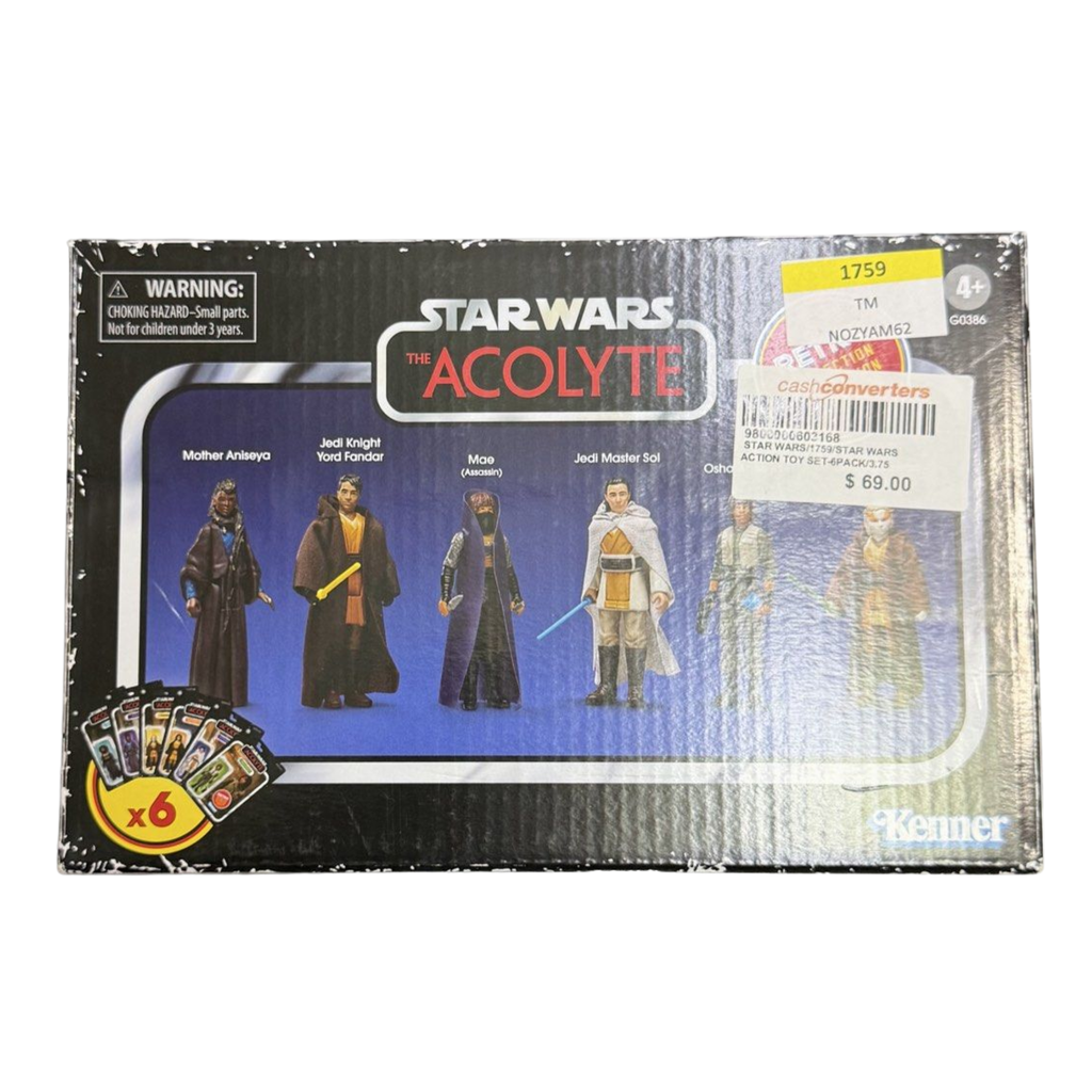 Star Wars Retro Collection The Acolyte Multipack 3.75 Inch Collectible Action Figure