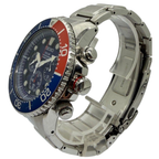 Seiko SSC019 Solar Chronograph 43mm Blue Dial Watch