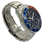 Seiko SSC019 Solar Chronograph 43mm Blue Dial Watch