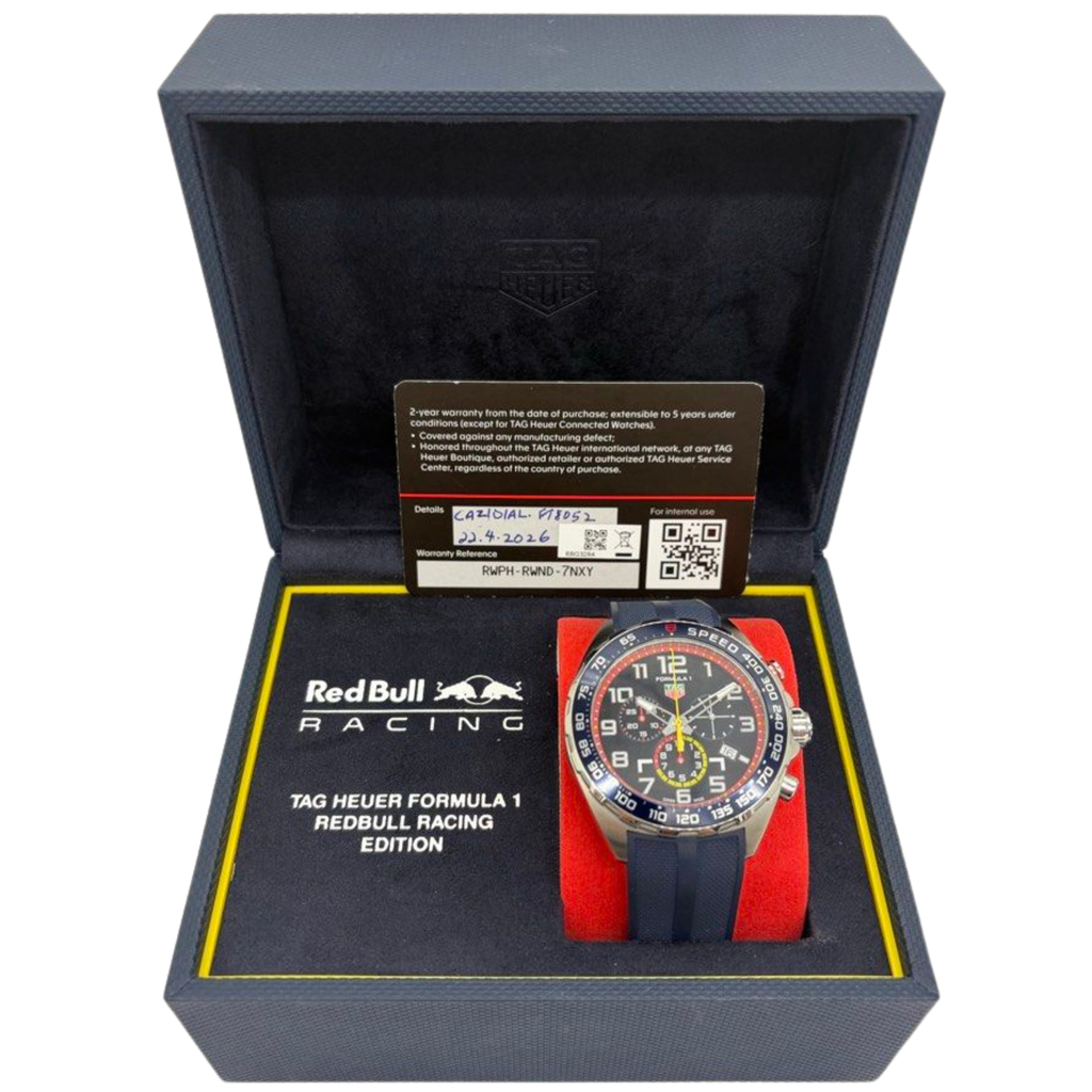 Tag Heuer Formula 1 “Red Bull Racing” Chronograph Quartz 43mm Blue Dial Watch