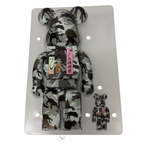 Be@rbrick x Ishikawa Masumi 100% & 400% “Cat Gesture Name Collection Pattern”