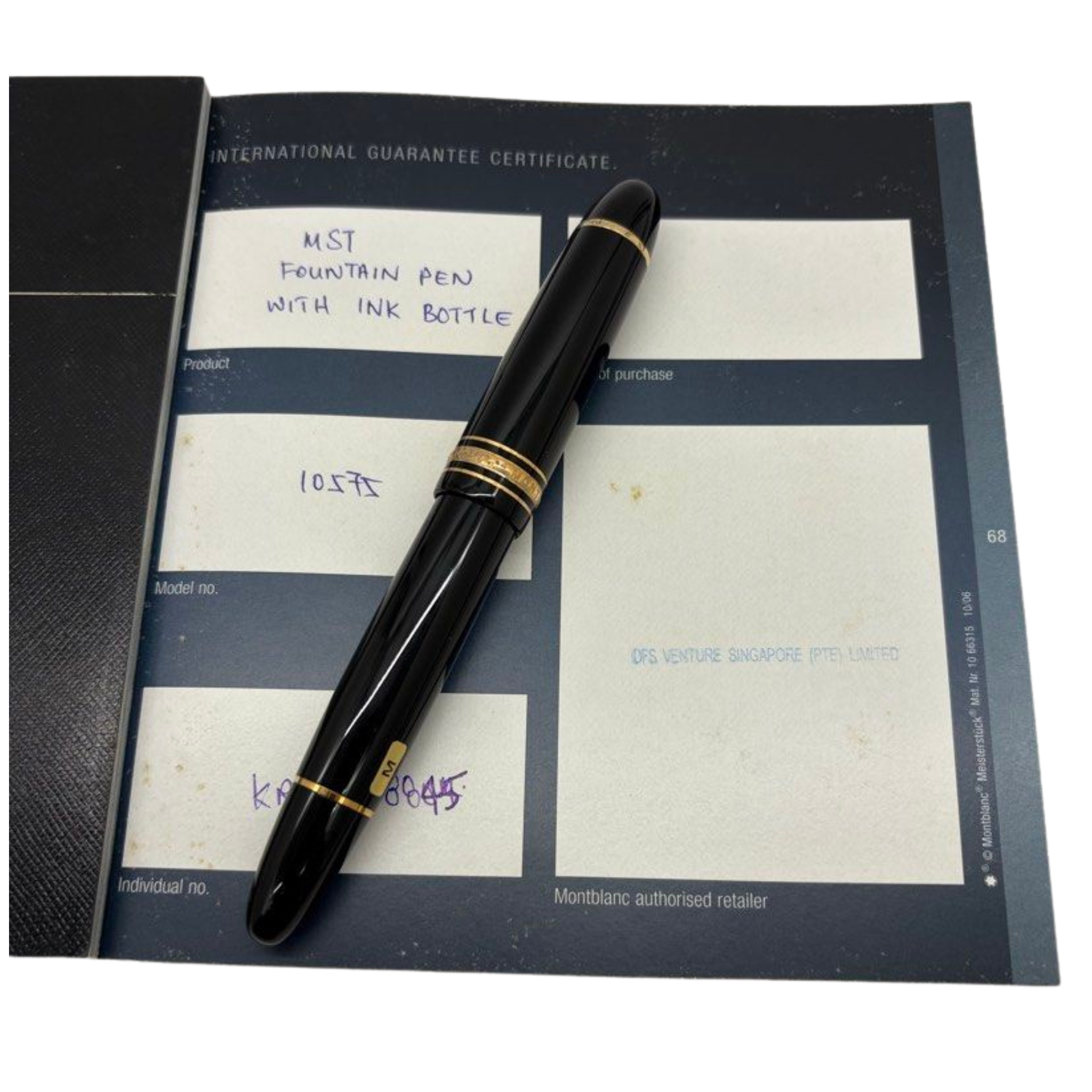 Montblanc Meisterstuck 149 Fountain Pen 18k Nib, 10575