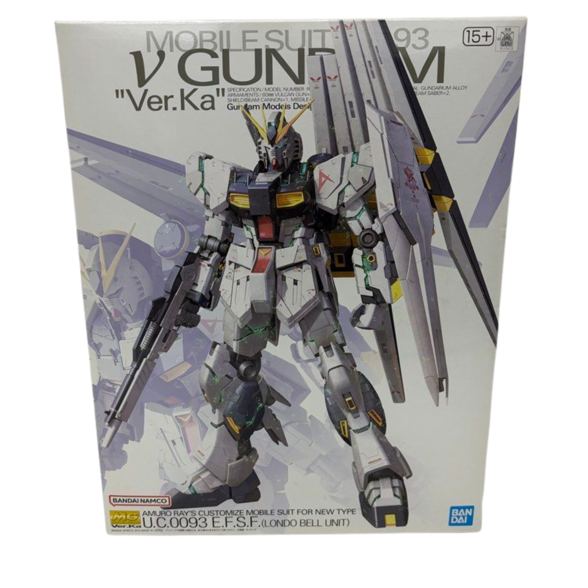 Bandai Rx-93 Nu Gundam (Ver. Ka) MG Model Kit
