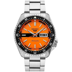Seiko 5 Sports SRPK11 Special Edition 42.5mm Orange Dial Steel Watch