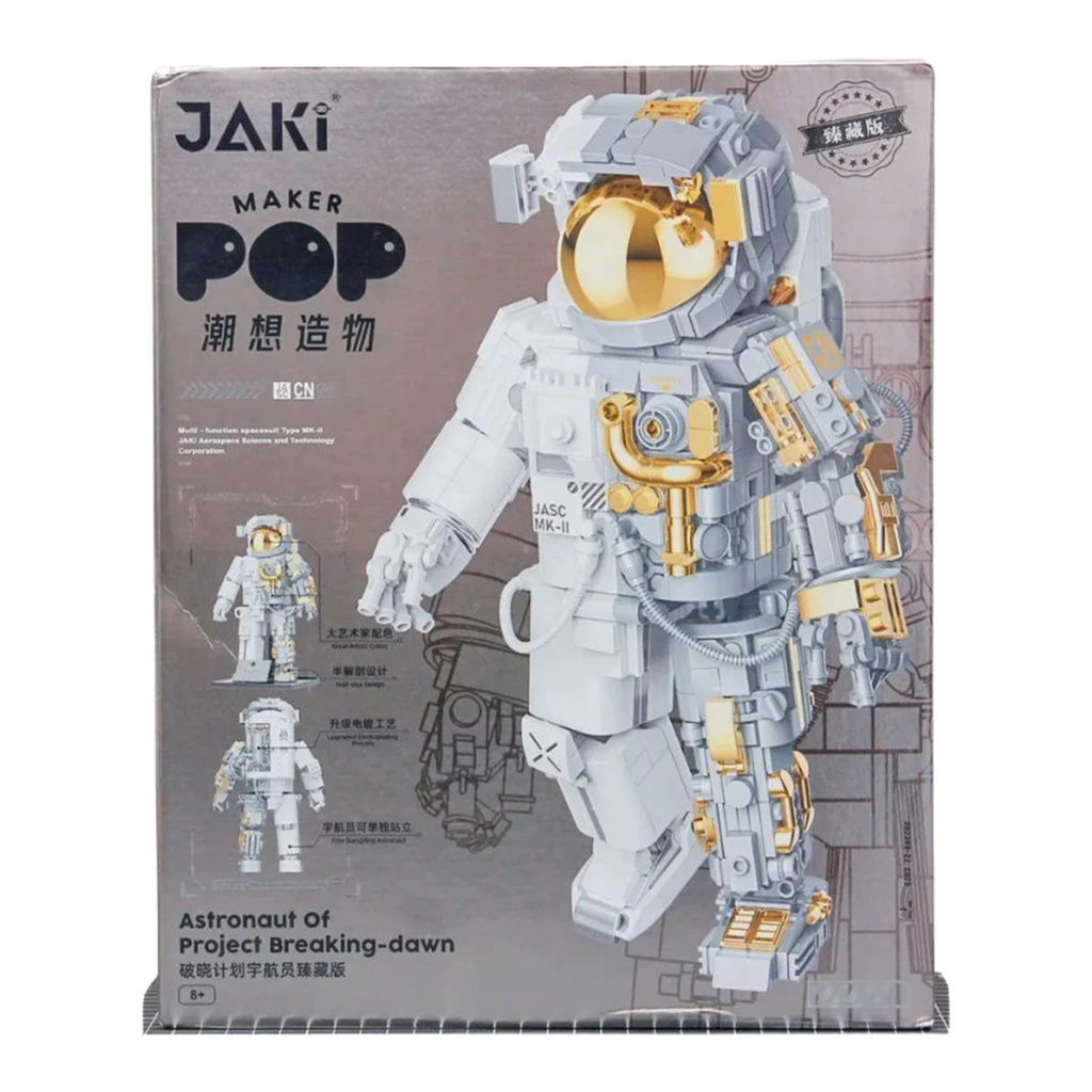 Top Toy Art Collection Astronauts exploring the moon Amusement Park Building Block Puzzle Toy
