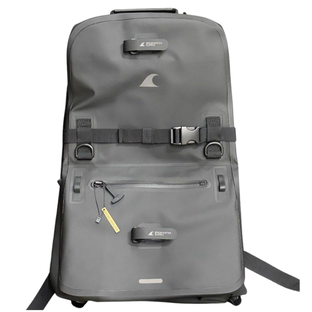 Breakwater Supply™ Fogland Waterproof IP68 Submersible Backpack with Airtight Zippers, Laptop Travel Outdoors 25L