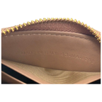 Christian Dior Lambskin Dior Small Lady Dior Voyageur Coin Purse Brown