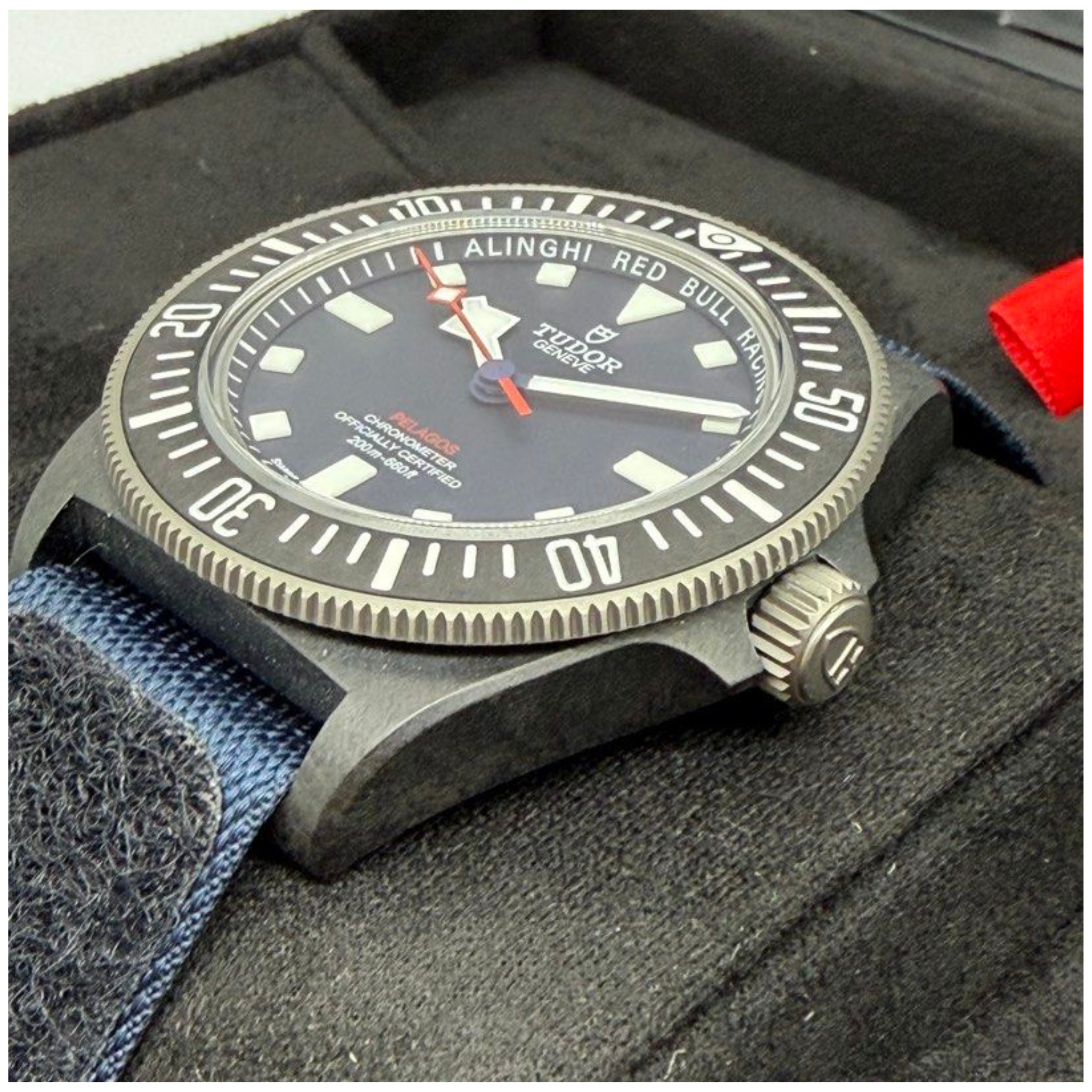 Tudor Pelagos FXD Alinghi Red Bull Racing Edition 42mm Automatic Blue Dial Watch