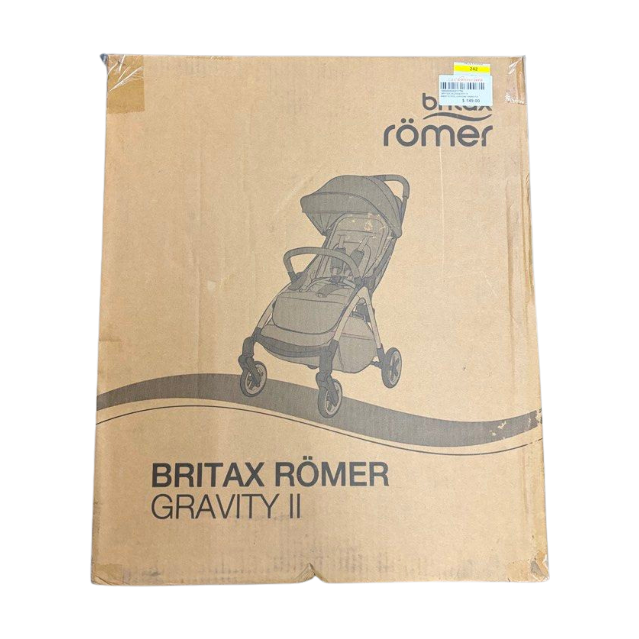 Britax Gravity II Stroller, Marble Blue, (0-22 kg)