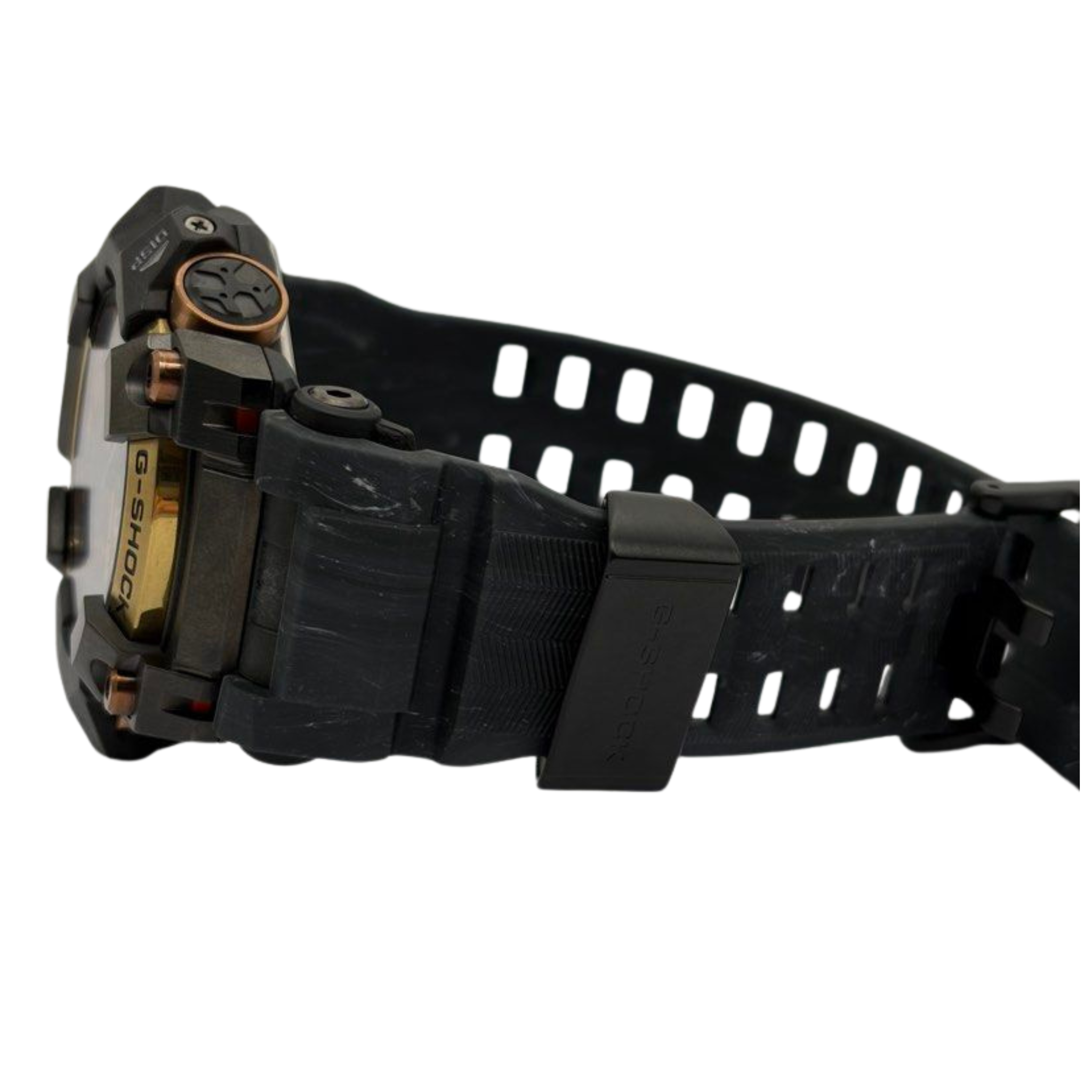 Casio G-Shock Mudmaster Magma Gold GWG-B1000MG-1A9 Tough Solar Analog-Digital Watch