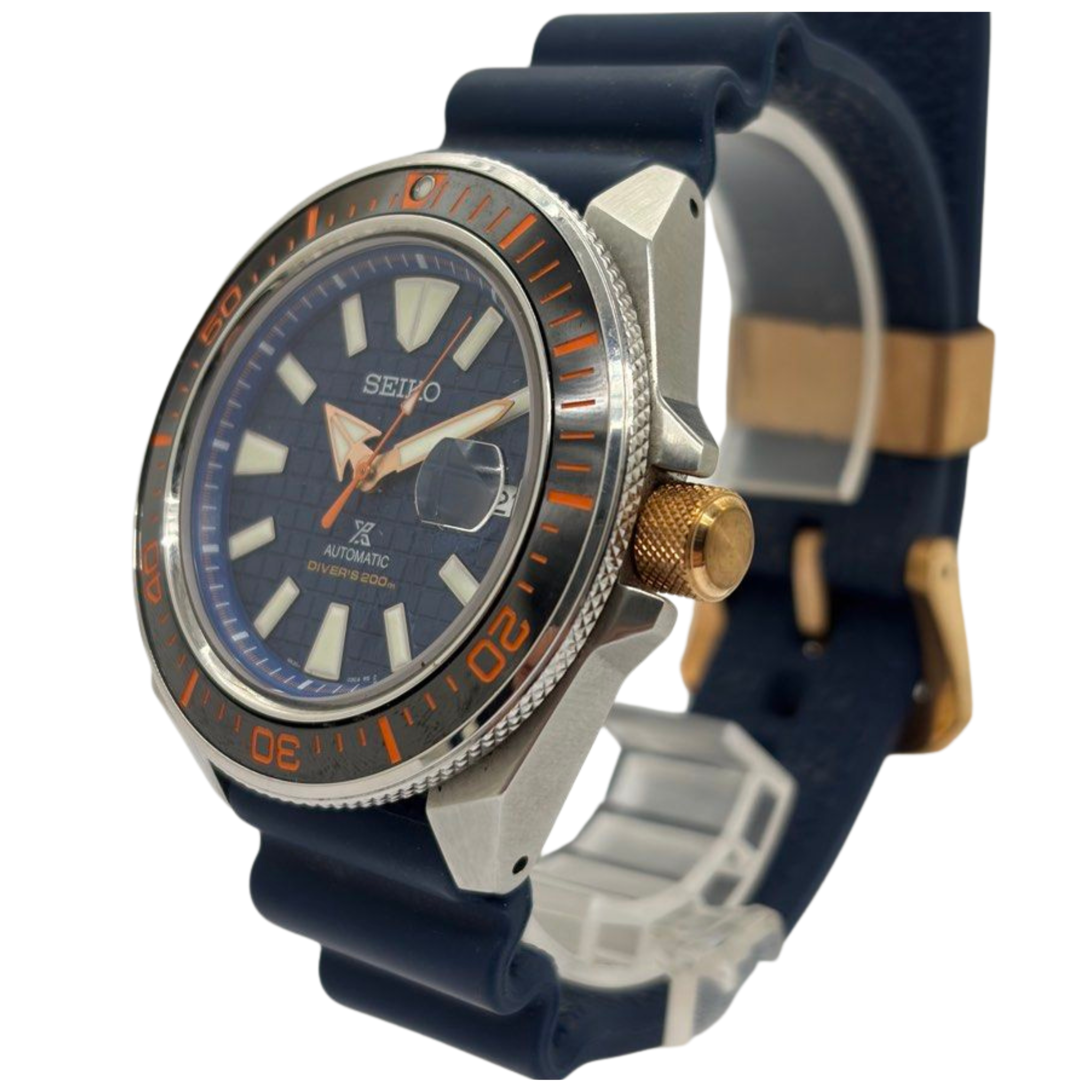 Seiko Prospex Samurai Save The Ocean SRPH43 43.8mm Automatic Blue Dial Watch