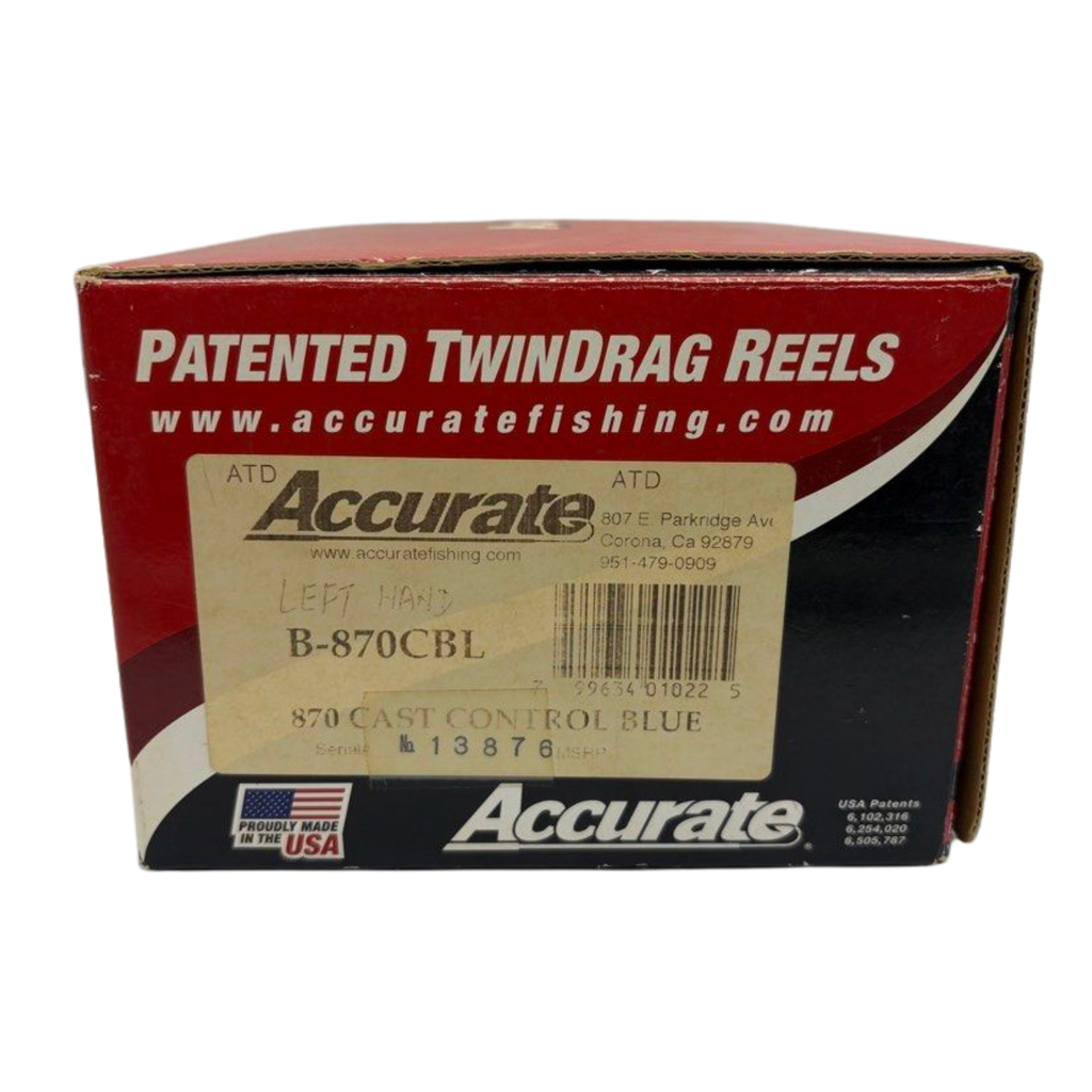 Accurate Boss Magnum 879 E-Series Fishing Reel