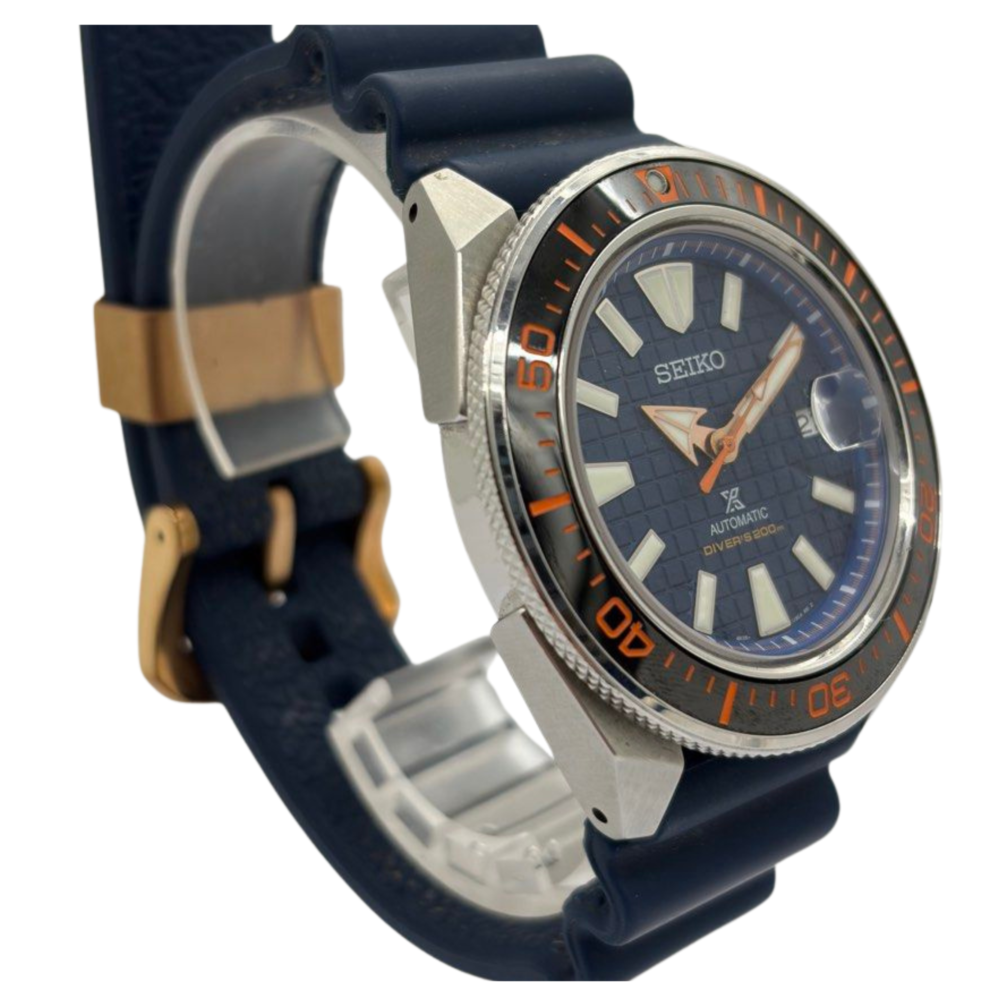 Seiko Prospex Samurai Save The Ocean SRPH43 43.8mm Automatic Blue Dial Watch