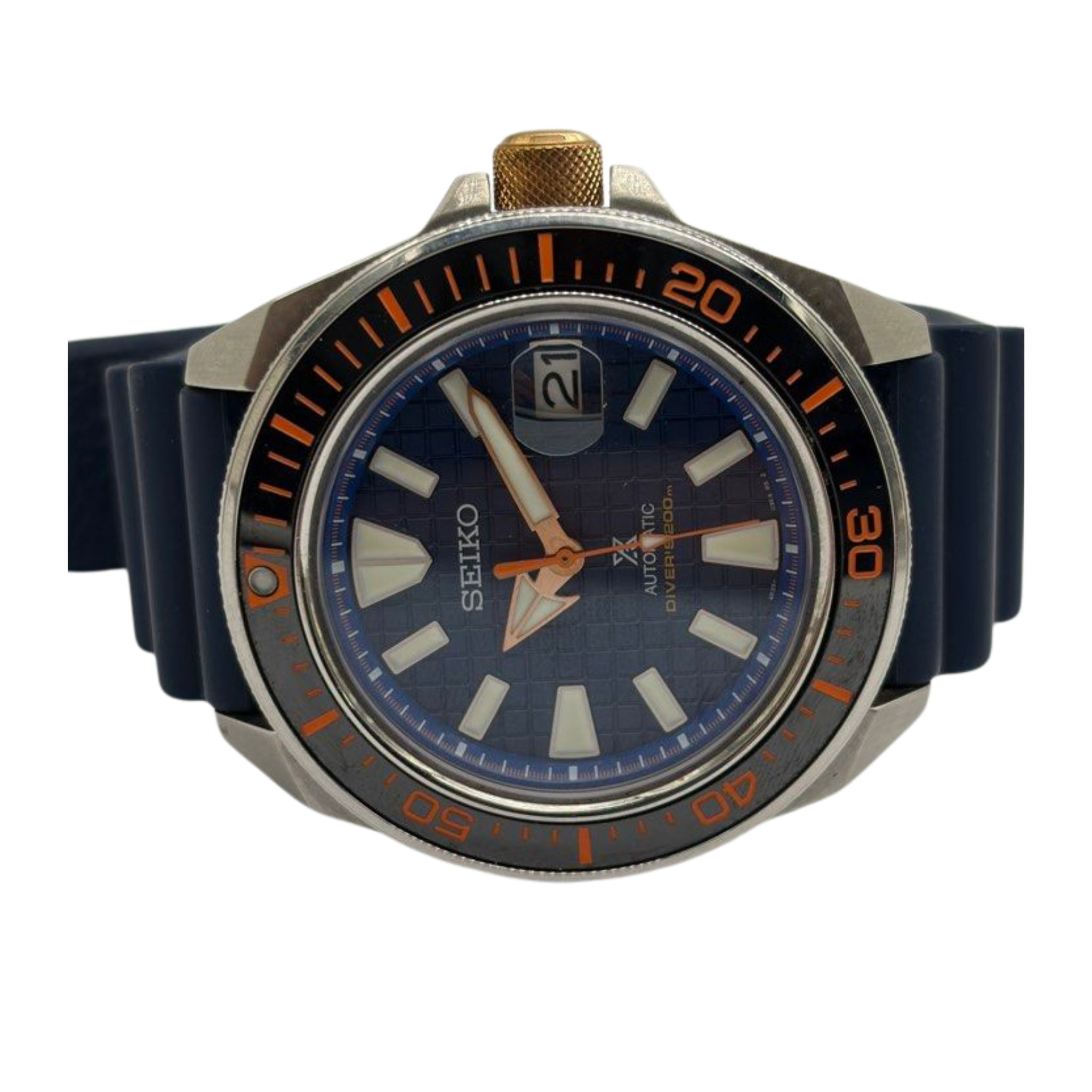 Seiko Prospex Samurai Save The Ocean SRPH43 43.8mm Automatic Blue Dial Watch