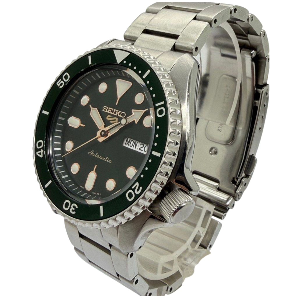 Seiko 5 Sports SRPD63K1 42.5mm Automatic Green Dial Watch