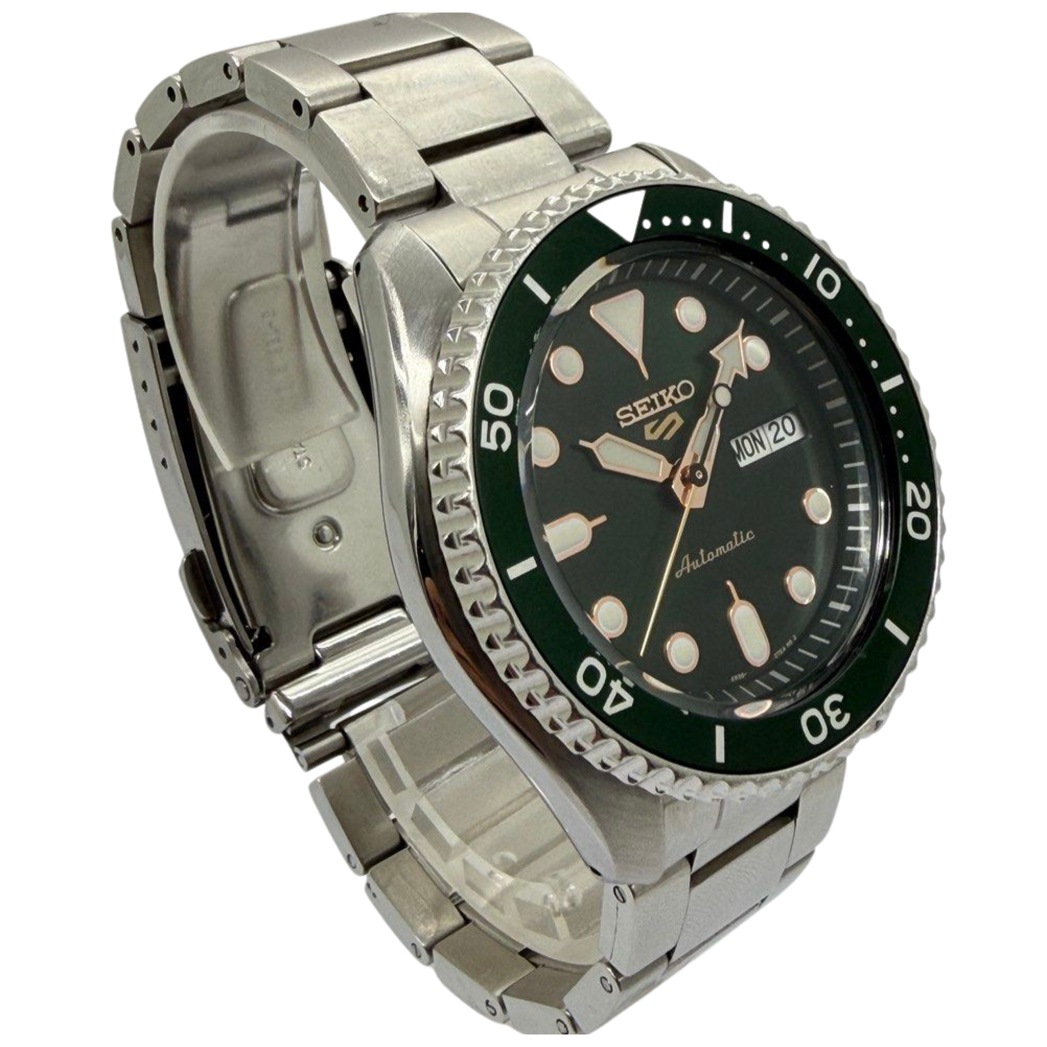 Seiko 5 Sports SRPD63K1 42.5mm Automatic Green Dial Watch