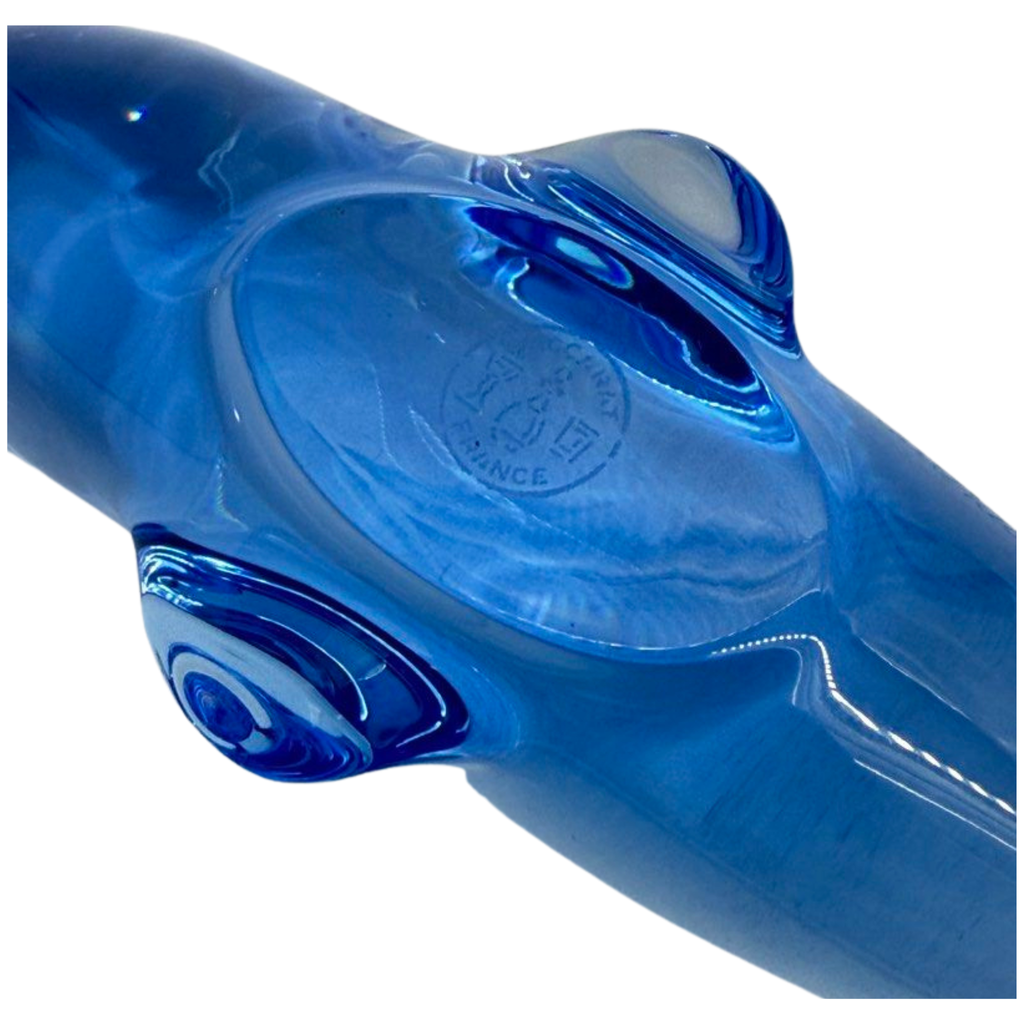 Baccarat Crystal Whale Figurines 15cm, No Box