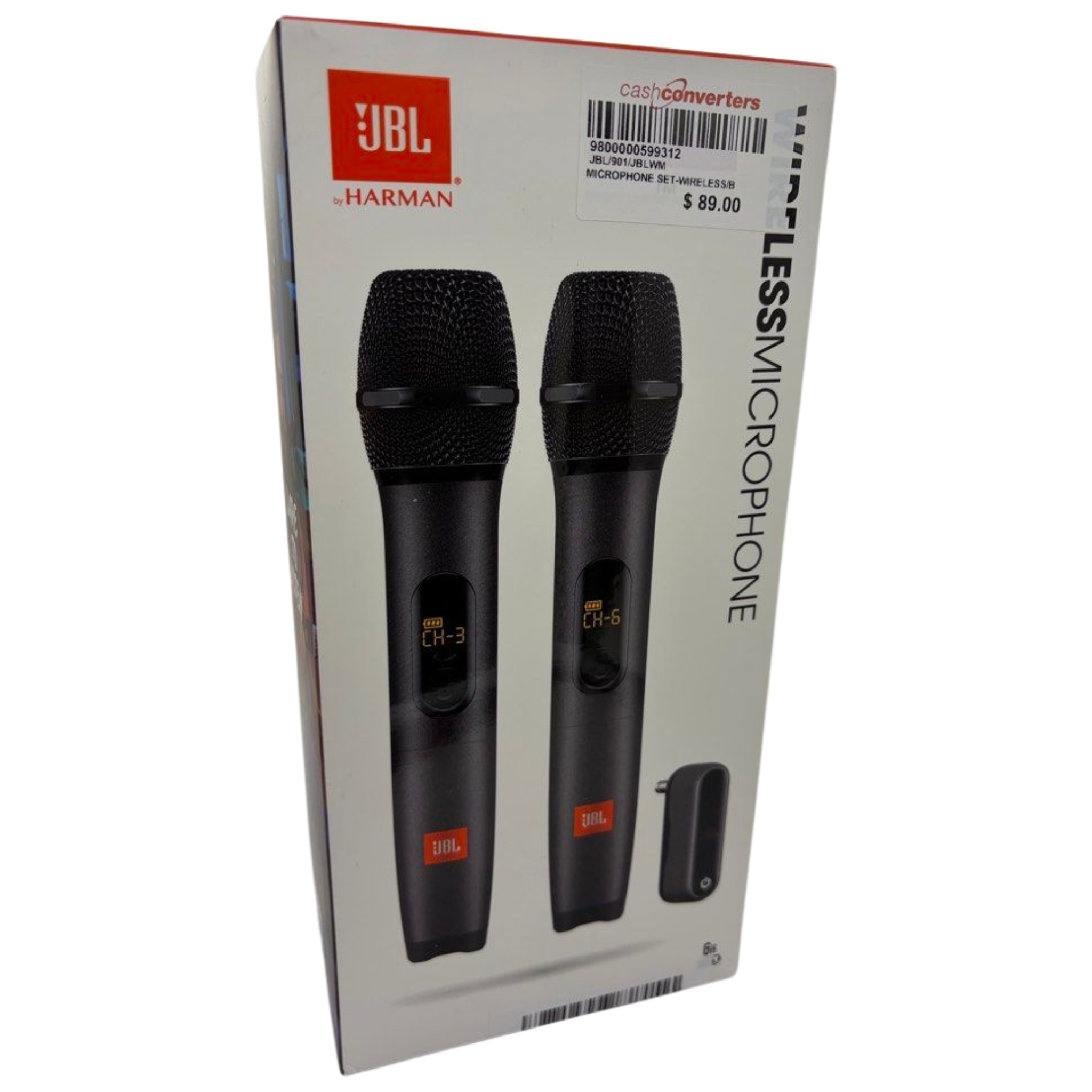JBL Wireless Microphone Set Black (JBLWM)
