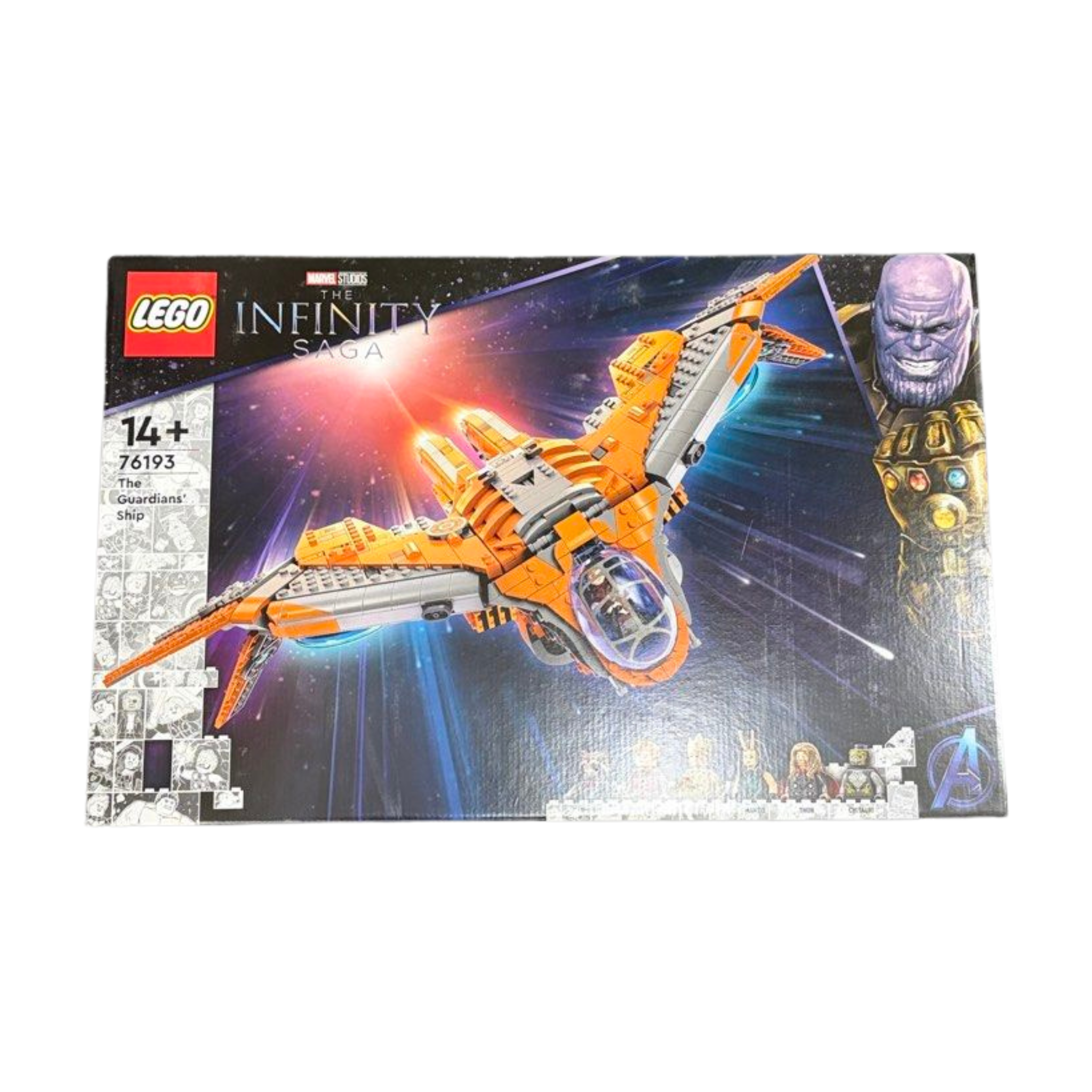 LEGO Marvel The Guardians’ Ship 76193 Space Battleship Building Kit; 6 Minifigures Include Star-Lord and Thor Secondary image