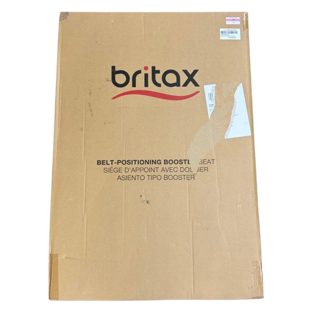 Britax Highpoint Backless Belt-Positioning Booster Seat, SafeWash Black Ombre
