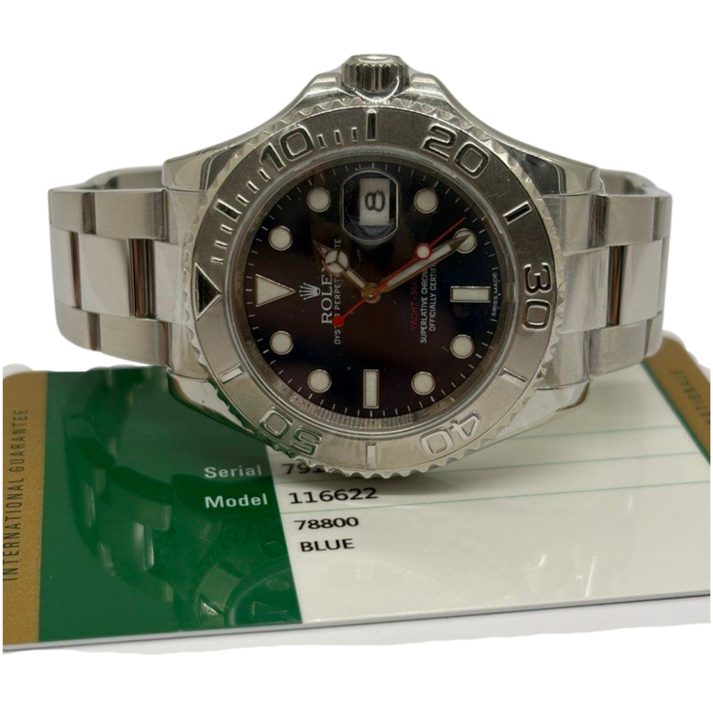 Rolex Yacht-Master 116622 40mm Blue Dial Automatic Watch