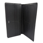 Cartier Leather Bi-Fold Long Wallet, Black