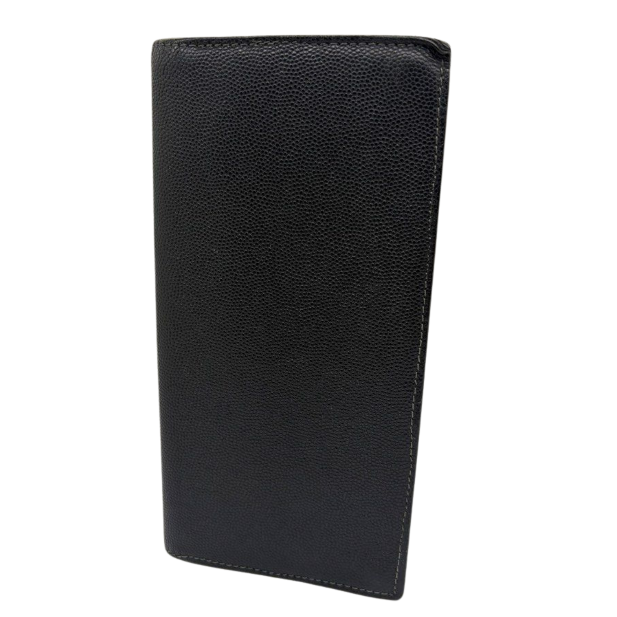 Cartier Leather Bi-Fold Long Wallet, Black