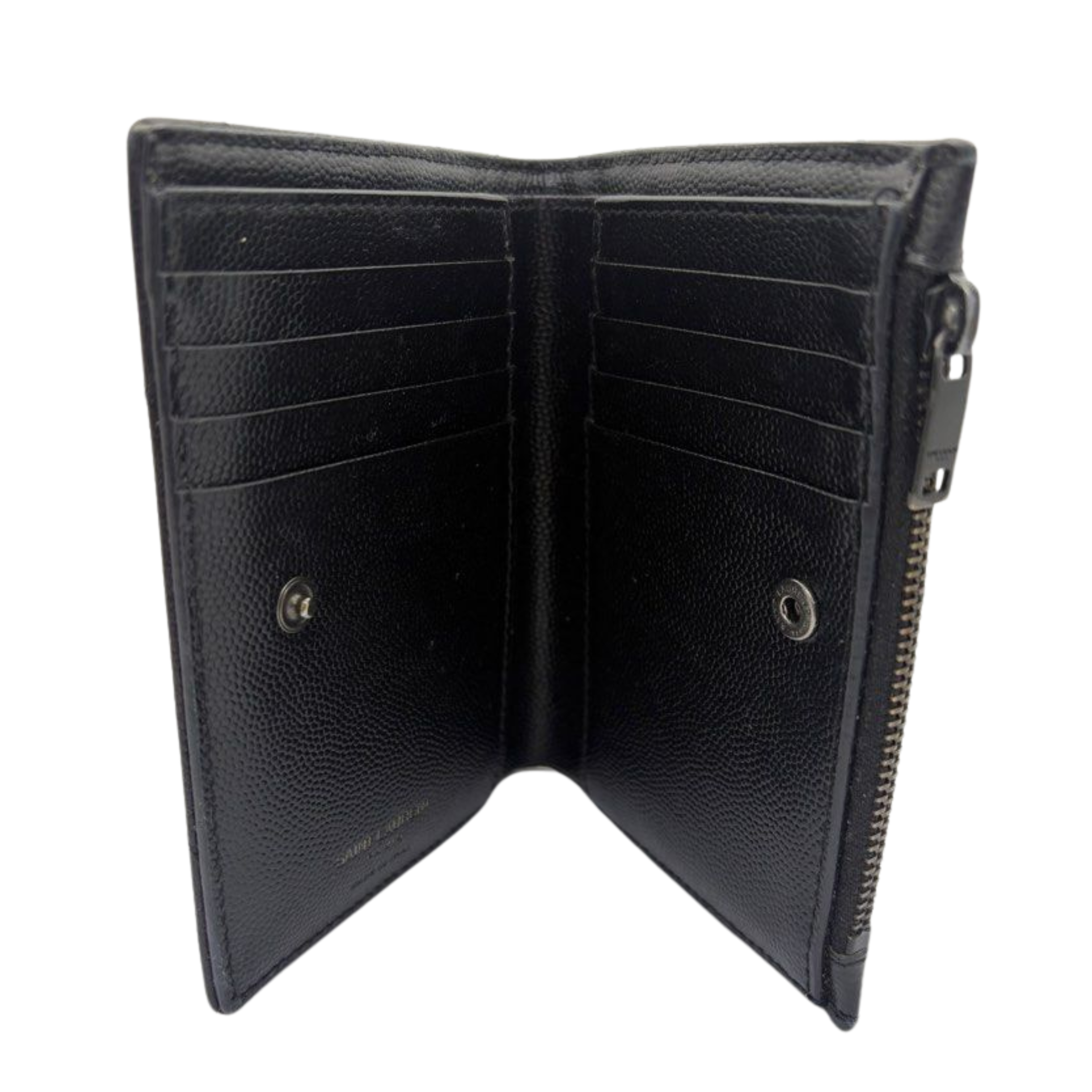 Saint Laurent Cassandre Matelasse Bi-fold Wallet
